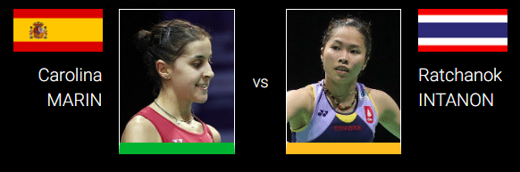 เมย์ รัชนก VS Carolina MARIN