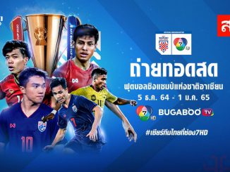 โปรแกรมบอล SUZUKI CUP 2021